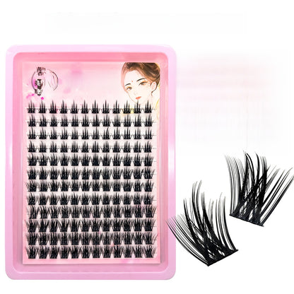 Segmented False Eyelashes Transparent Stems