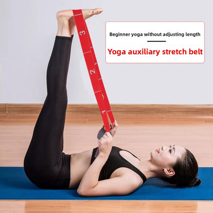 Segmented Yoga Stretching Resistance Belt