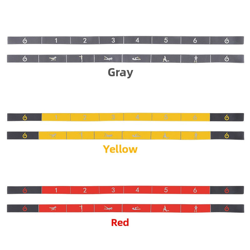 Segmented Yoga Stretching Resistance Belt