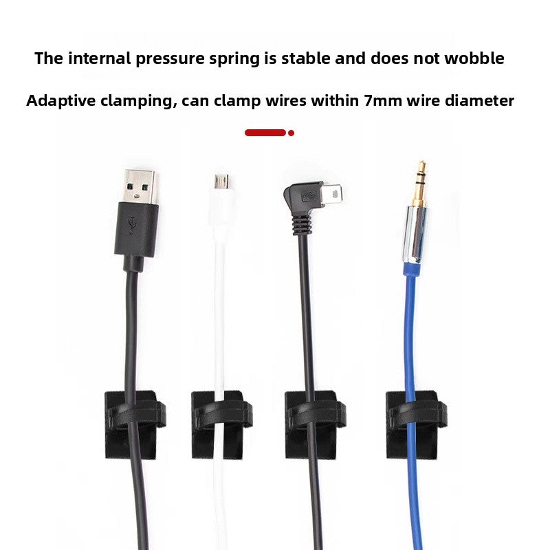 Self Adhesive Cable Management Clips