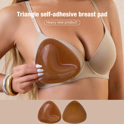 Self-adhesive chest pad