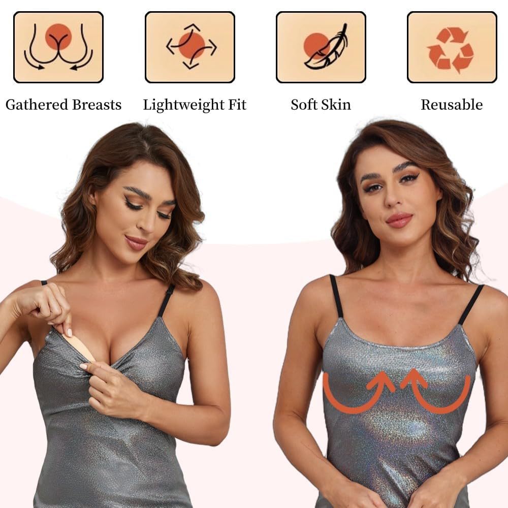 Self-adhesive chest pad