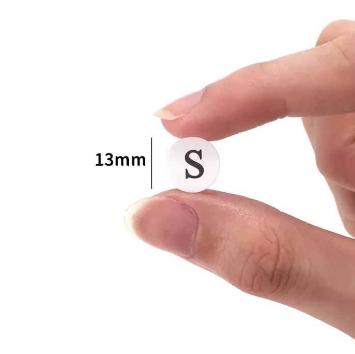Self-Adhesive Clothing Size Labels