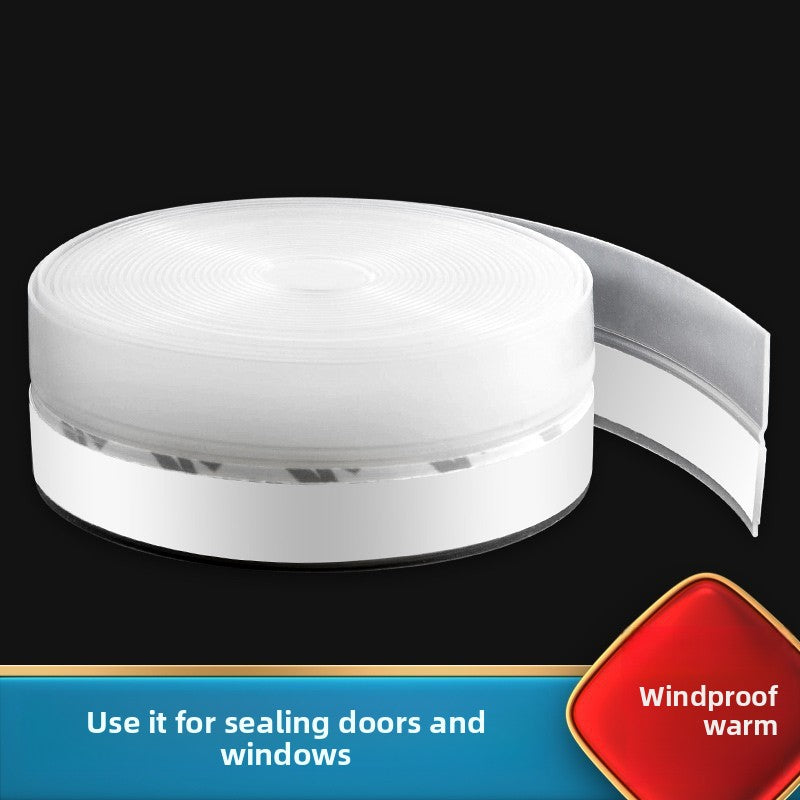 Self Adhesive Door Window Silicone Seal Strip Weatherproof Soundproof