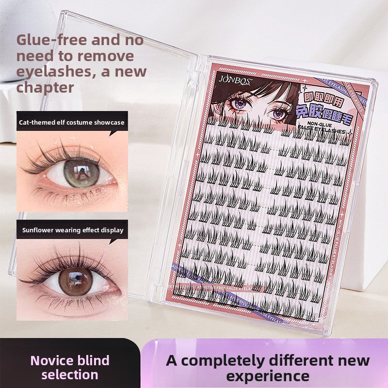 Self-Adhesive False Eyelashes Natural Look