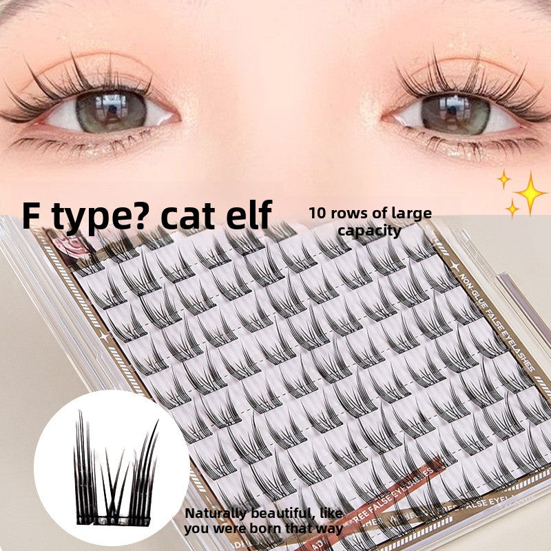 Self-Adhesive False Eyelashes Natural Look
