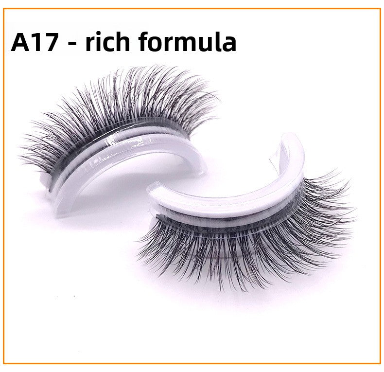 Self-adhesive false eyelashes