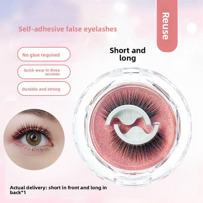Self-adhesive false eyelashes