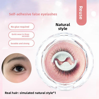 Self-adhesive false eyelashes