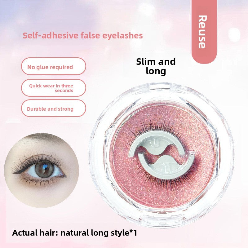 Self-adhesive false eyelashes