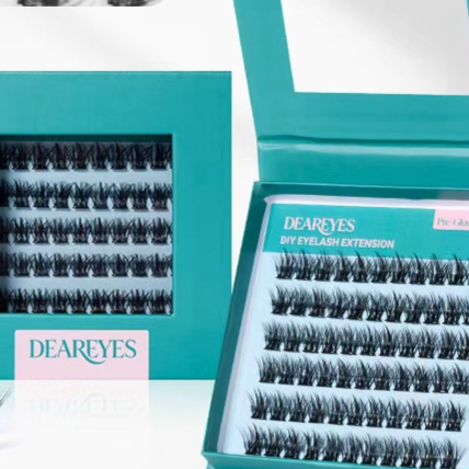 Self-adhesive false eyelashes