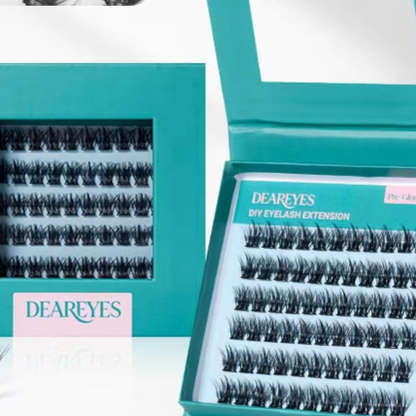 Self-adhesive false eyelashes