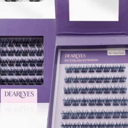Self-adhesive false eyelashes