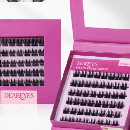 Self-adhesive false eyelashes