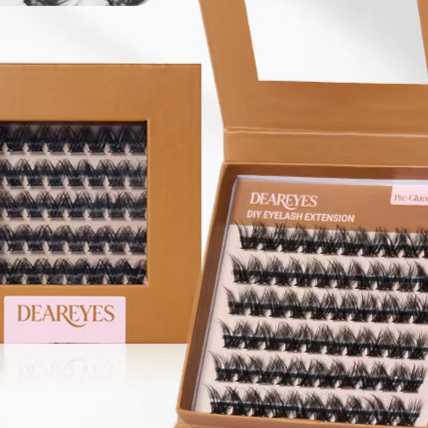 Self-adhesive false eyelashes