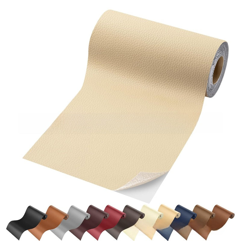 Self-adhesive leather adhesive