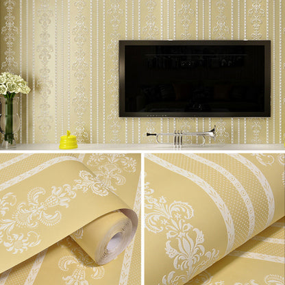 Self-adhesive non-woven wallpaper thickened wallpaper bedroom living room