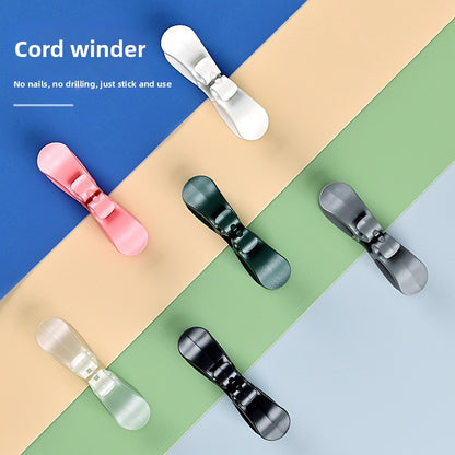 Self-Adhesive Silicone Cable Organizer