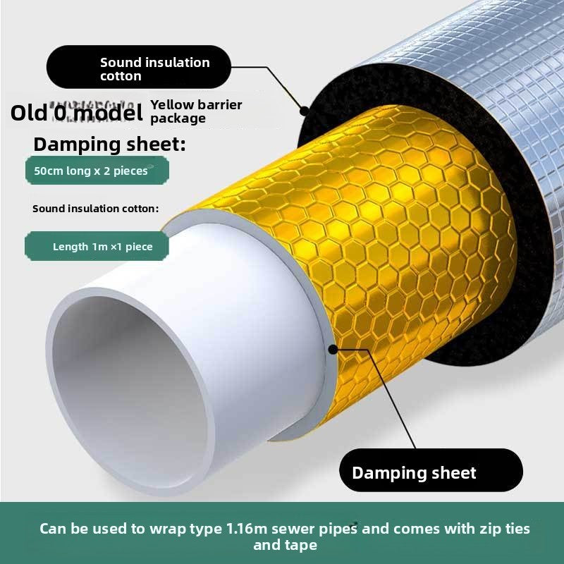 Self-Adhesive Sound Damping Sheets with Butyl Rubber Layer