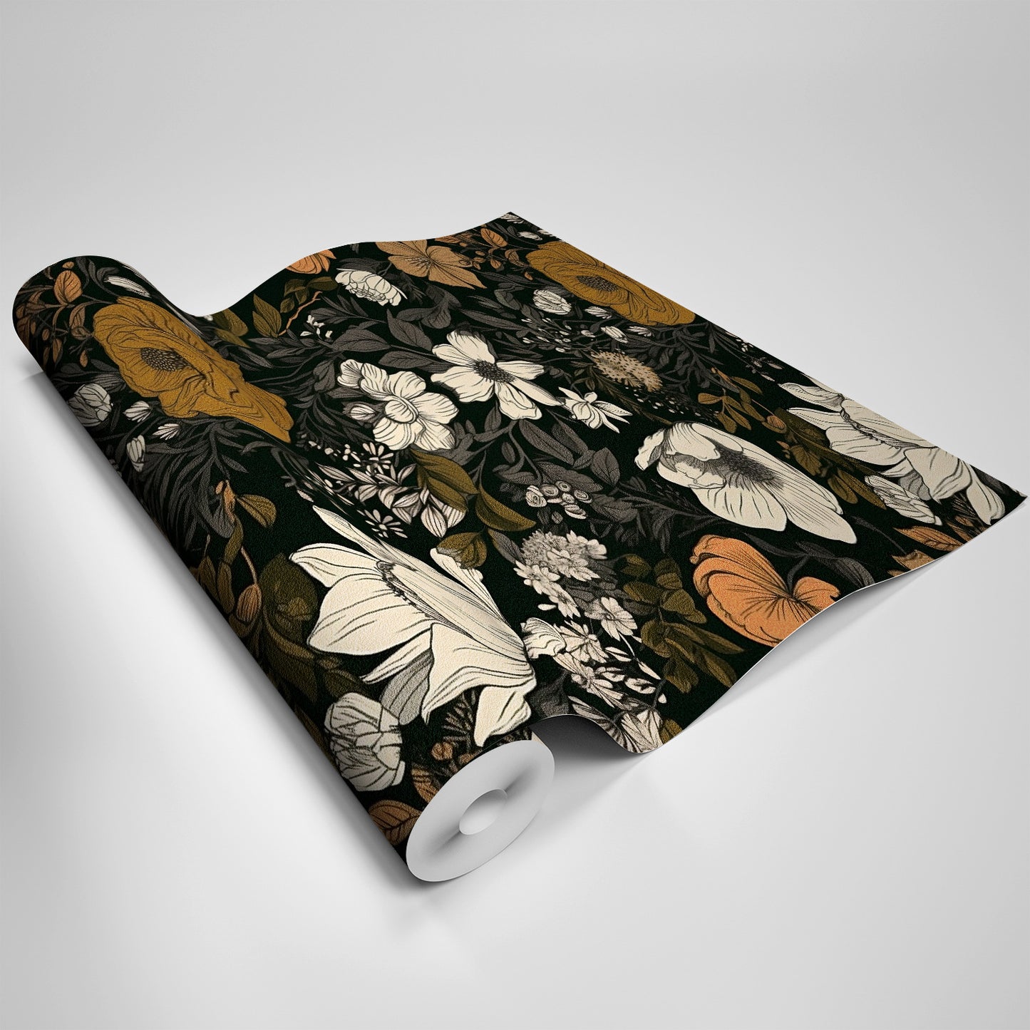 Self-adhesive textured wallpaper