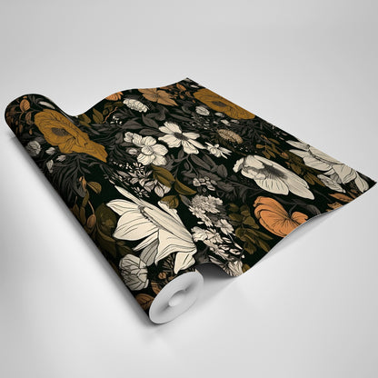 Self-adhesive textured wallpaper