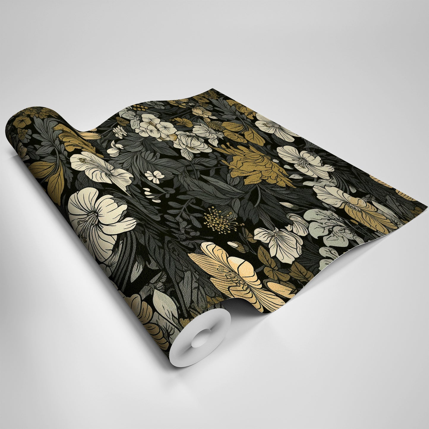 Self-adhesive textured wallpaper