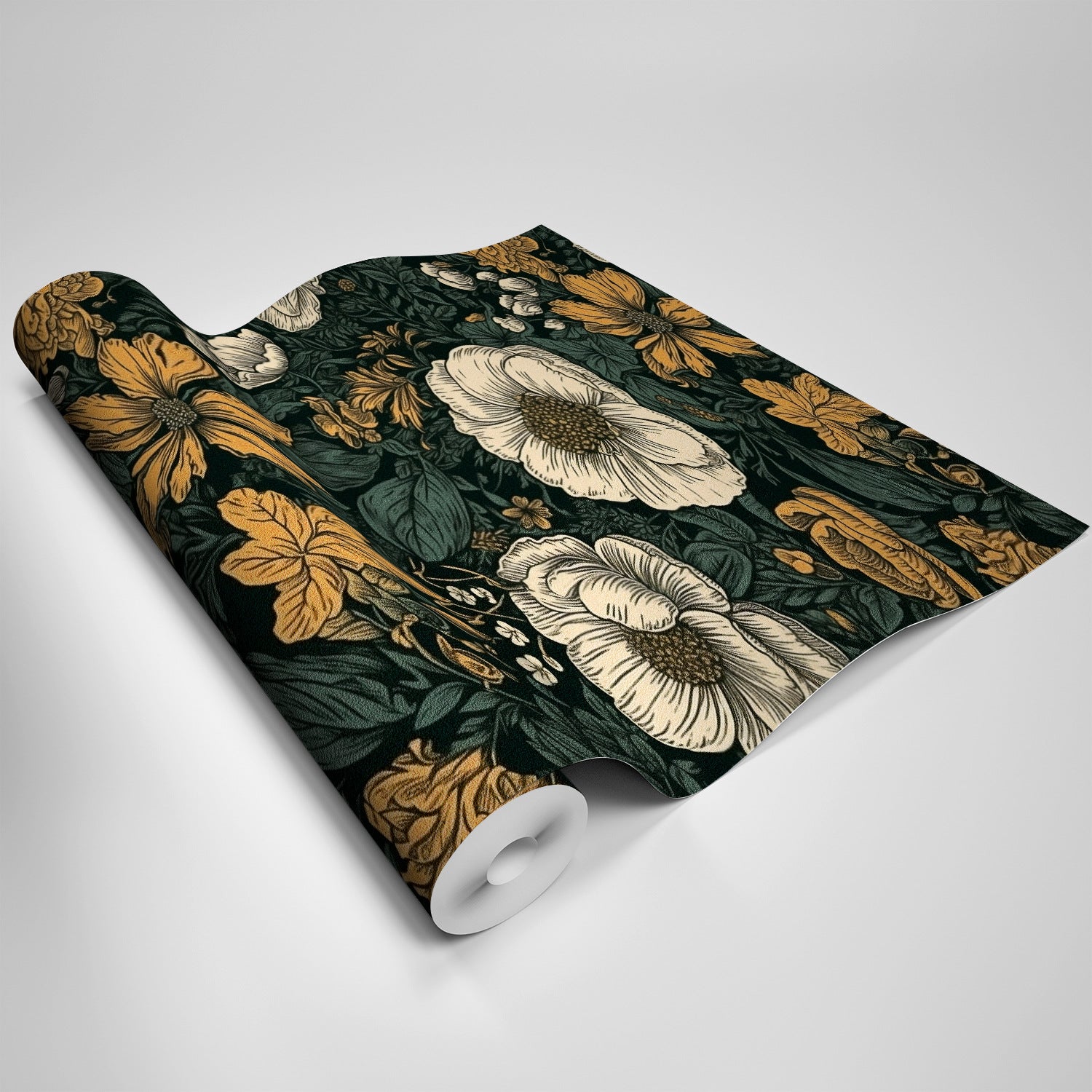 Self-adhesive textured wallpaper