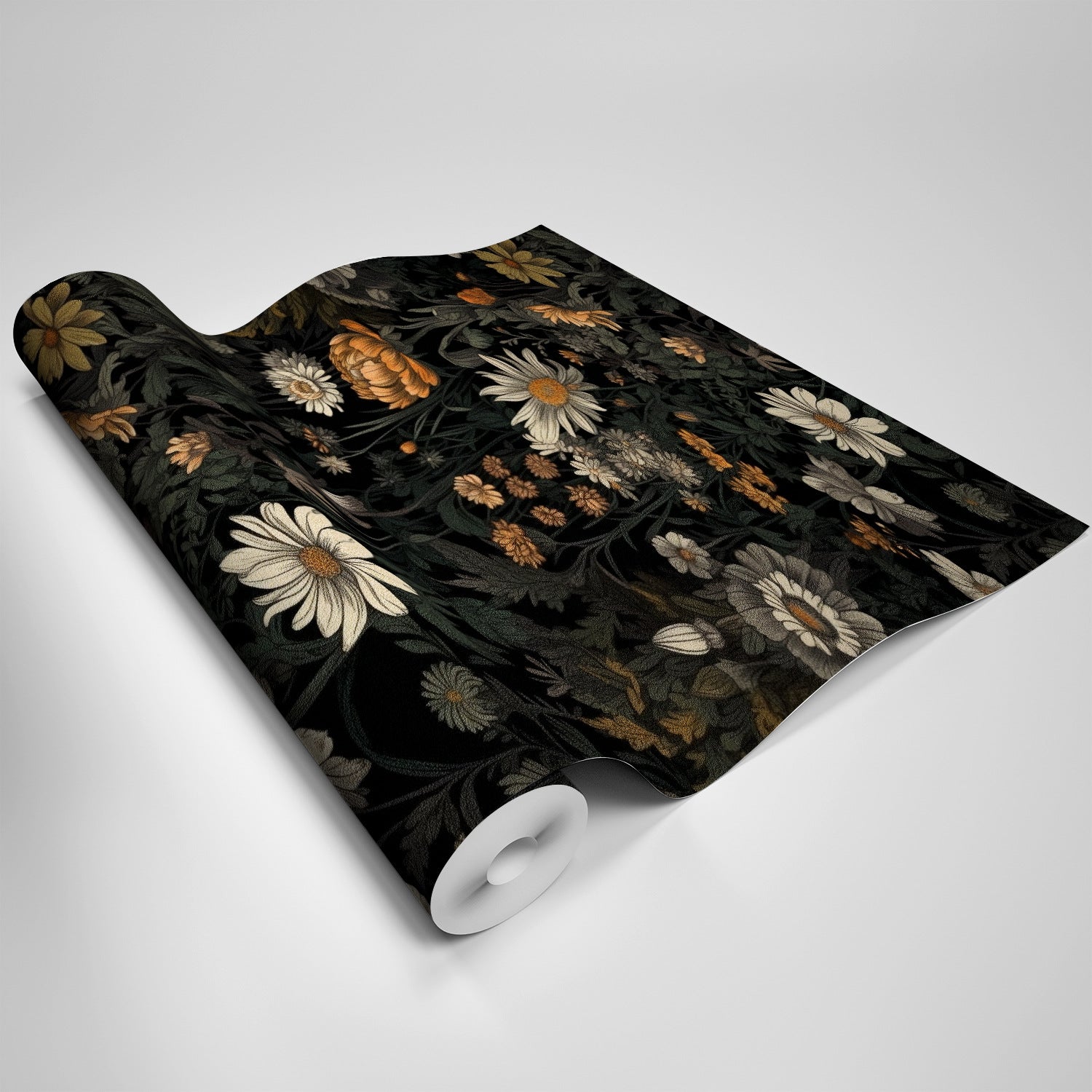 Self-adhesive textured wallpaper