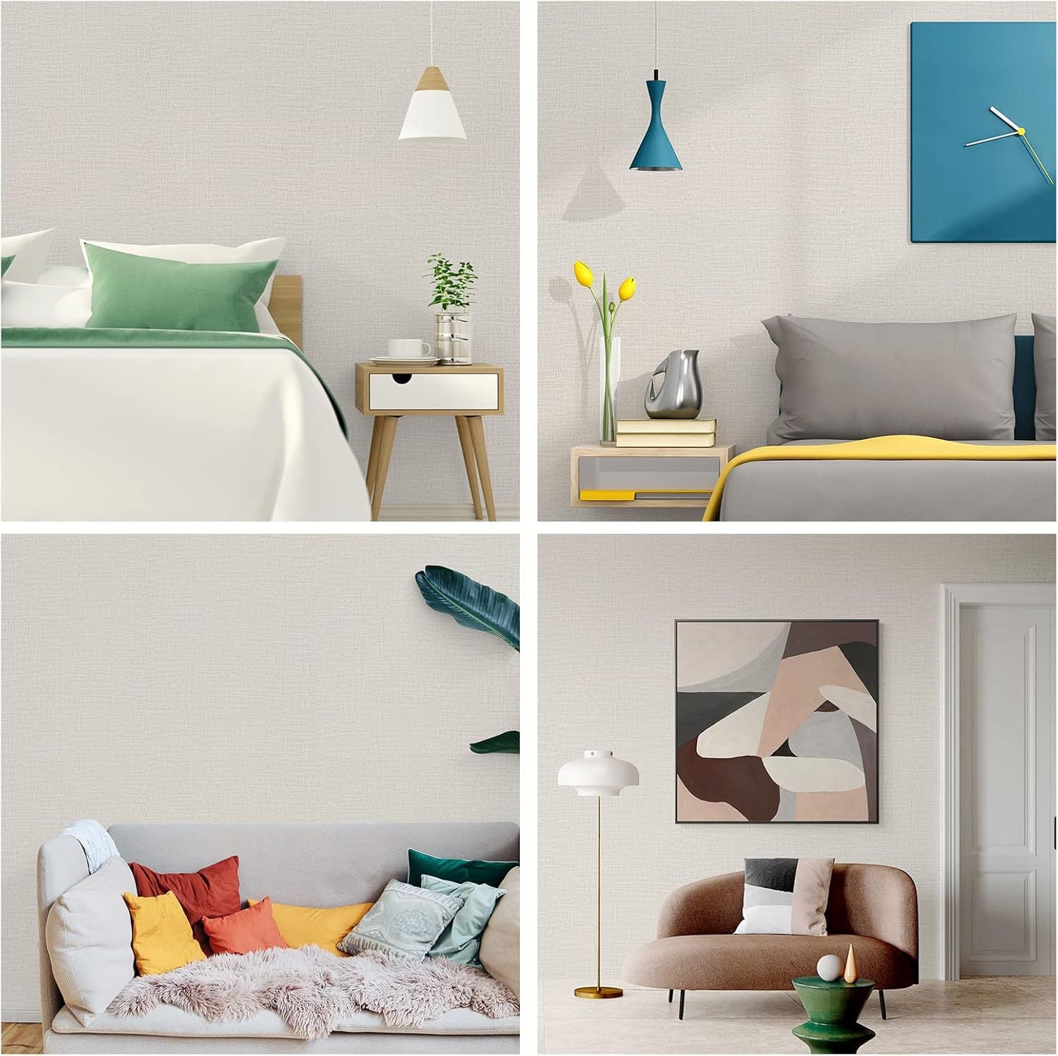 Self adhesive wallpaper