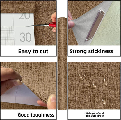 Self adhesive wallpaper