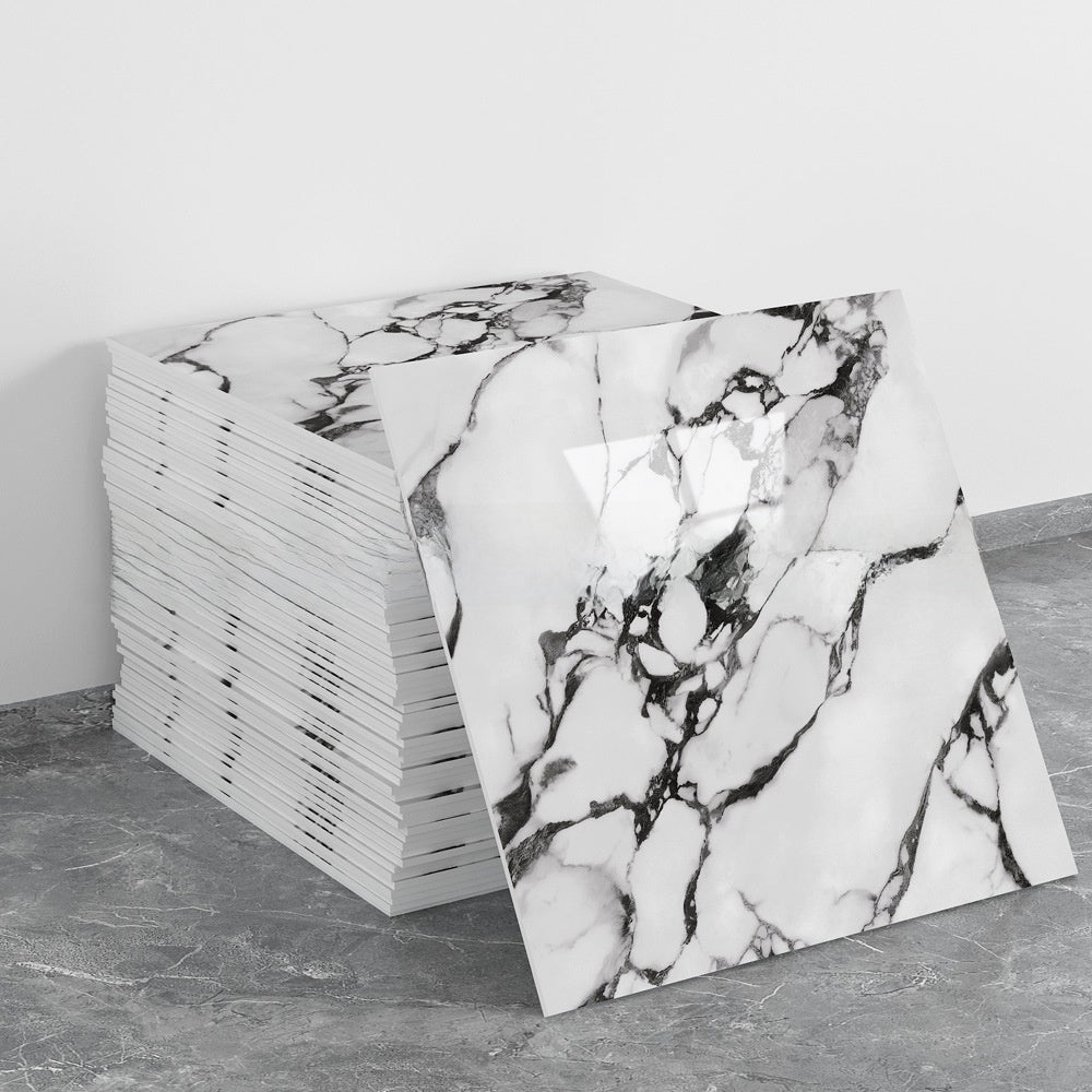 Self-adhesive waterproof tile wall