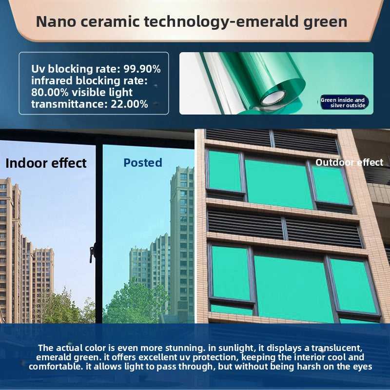 Self Adhesive Window Privacy Sun Control Film