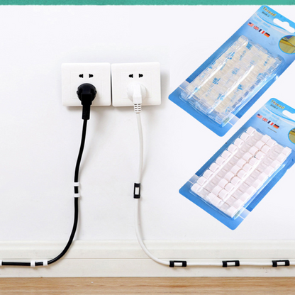 Self-adhesive Wire Cable Management Clips