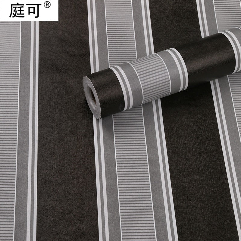 self-adhesive wood grain striped wallpaper