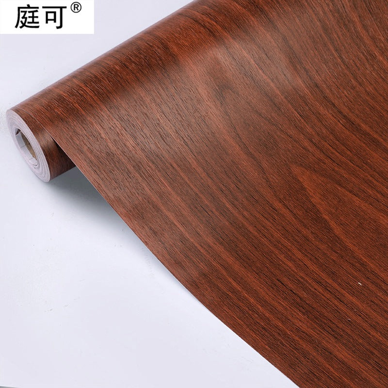self-adhesive wood grain striped wallpaper