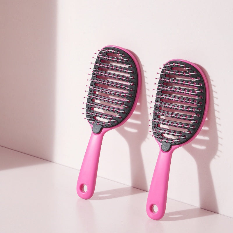 Self-Cleaning Hair Comb with Removable Sheets