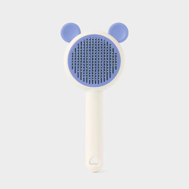 Self-Cleaning Pet Grooming Brush