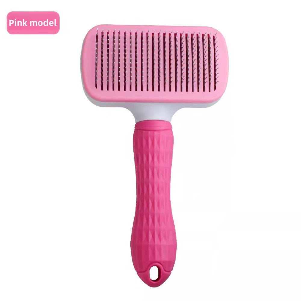 Self-Cleaning Pet Grooming Brush