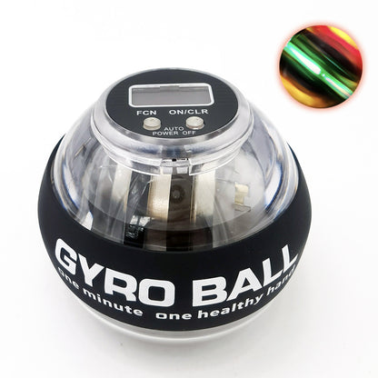 Self Counting Wrist Strength Ball with LED Light