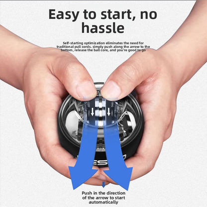 Self Counting Wrist Strength Ball with LED Light