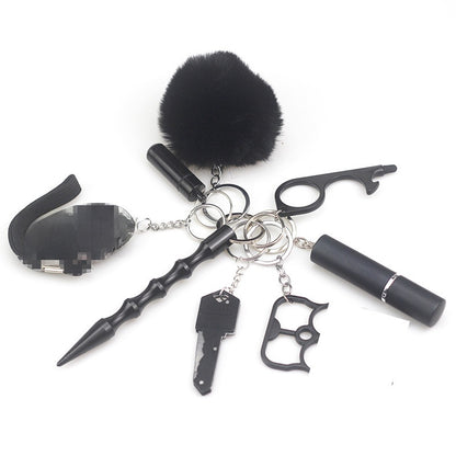 Self-defense alarm device