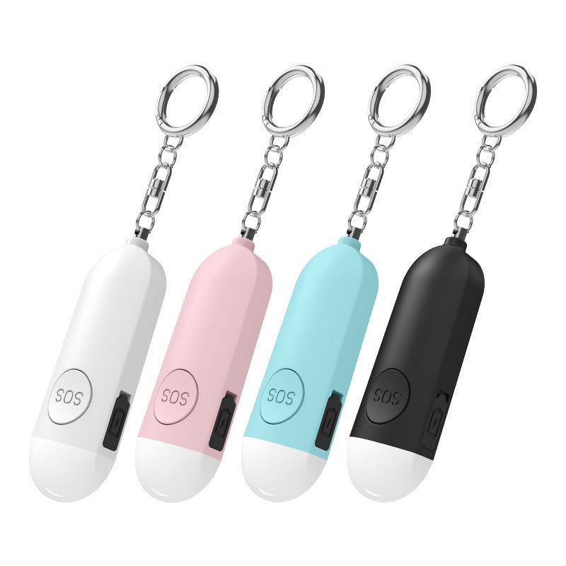 Self-defense alarm (rechargeable)