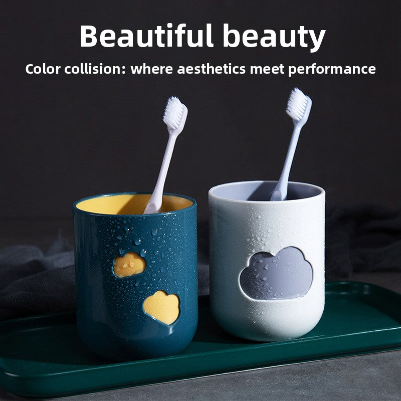 Self-Designed Environmentally Friendly Cloud Mouthwash Cup