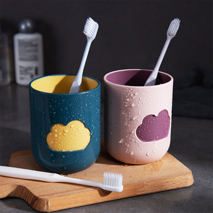 Self-Designed Environmentally Friendly Cloud Mouthwash Cup