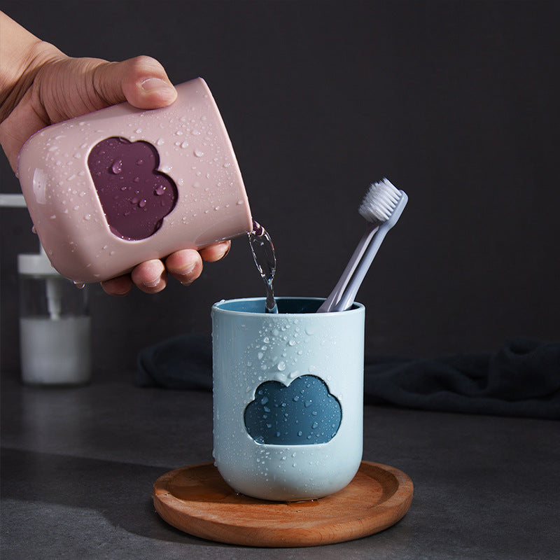 Self-Designed Environmentally Friendly Cloud Mouthwash Cup