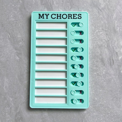 Self-Discipline Check-In Device with Replaceable Memo Pad