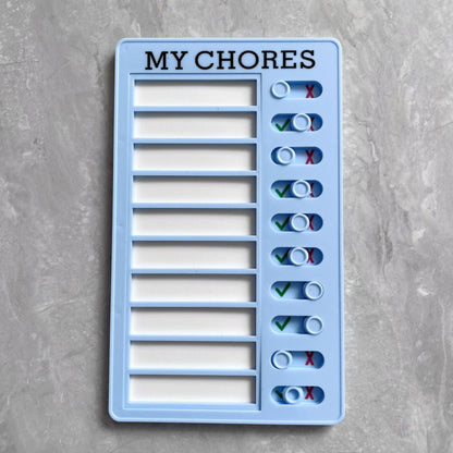 Self-Discipline Check-In Device with Replaceable Memo Pad