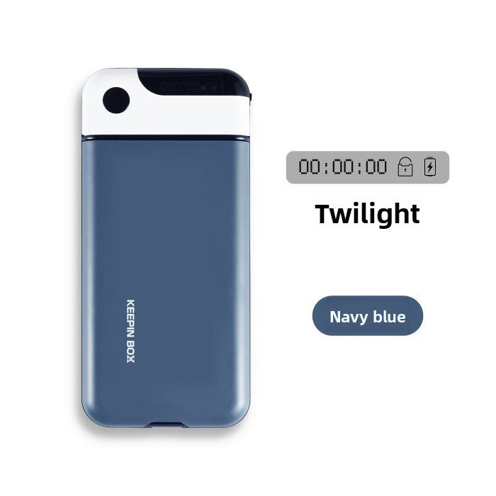 Self-discipline Time-keeping Mobile Lock Box