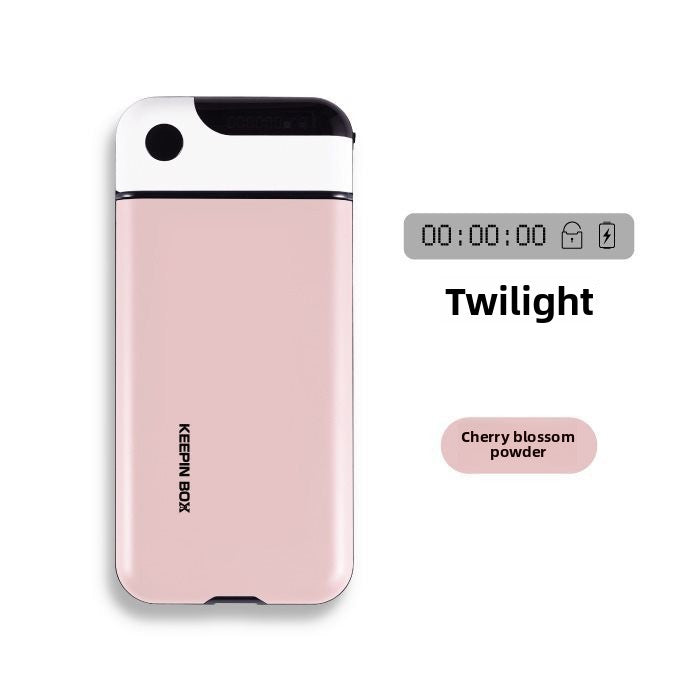 Self-discipline Time-keeping Mobile Lock Box