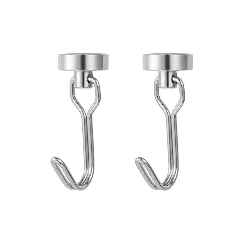 Self-drilling strong magnetic hook